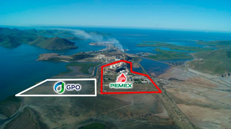 Con la construcción de los distritos de riego y el desarrollo agrícola de Sinaloa, PEMEX construyó a principios de los años 80 un centro de almacenamiento y distribución de combustibles, Gas LP y amoniaco. Este lugar se encuentra contiguo al predio en donde se desarrolla el proyecto de la planta de fertilizantes. Es decir, GPO no traerá el amoniaco a Topolobampo, pero si hará que su producción y manejo sea más seguro con respecto a las condicones que hoy existen en el lugar.