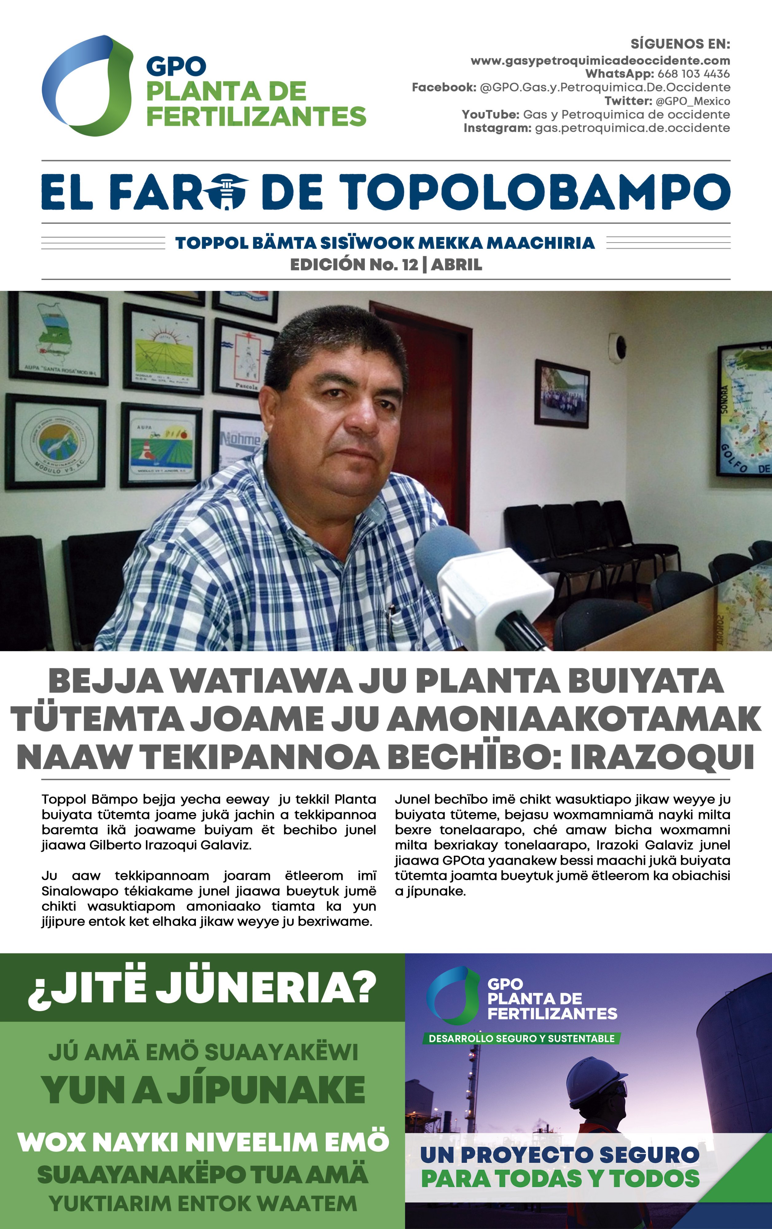 GPO - El Faro de Topolobampo - A - Yoreme - Abril 2021