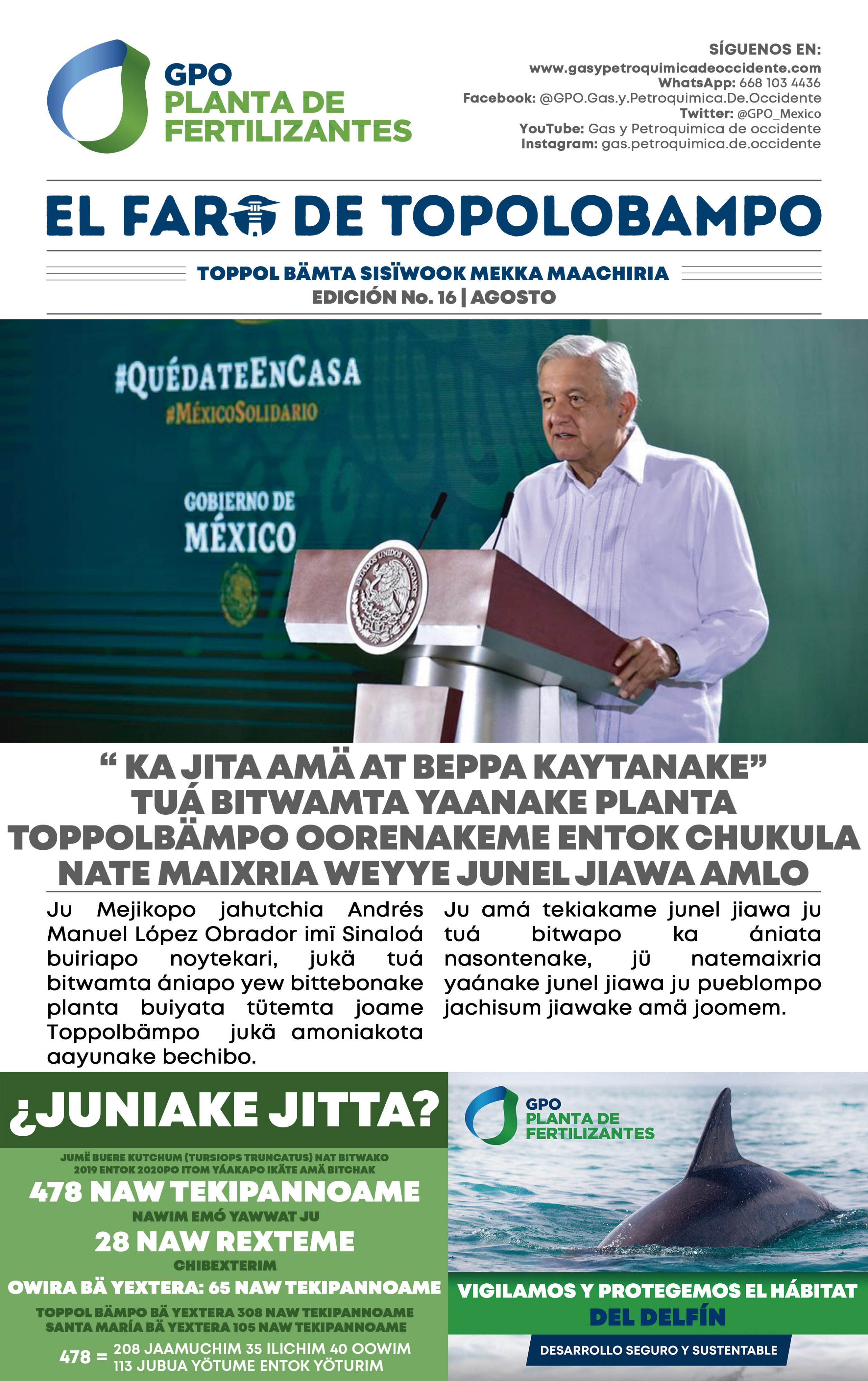 GPO - El Faro de Topolobampo - A - Yoreme - Agosto 2021