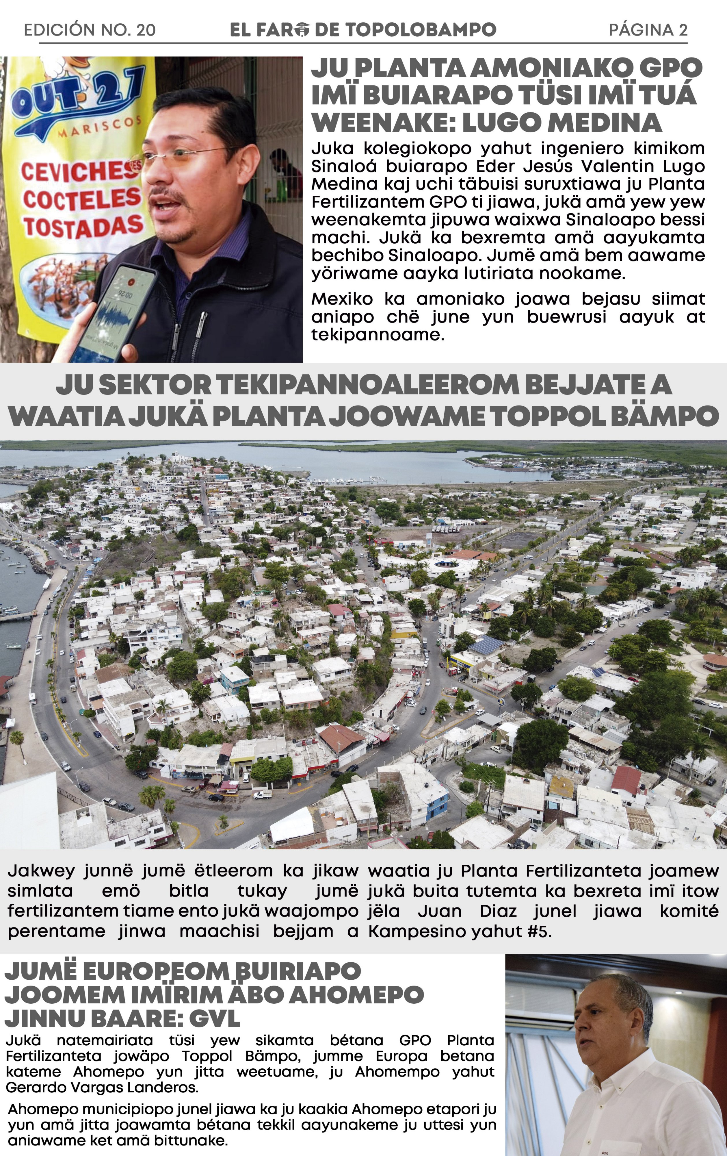 GPO - El Faro de Topolobampo - B - Yoreme - Enero 2022