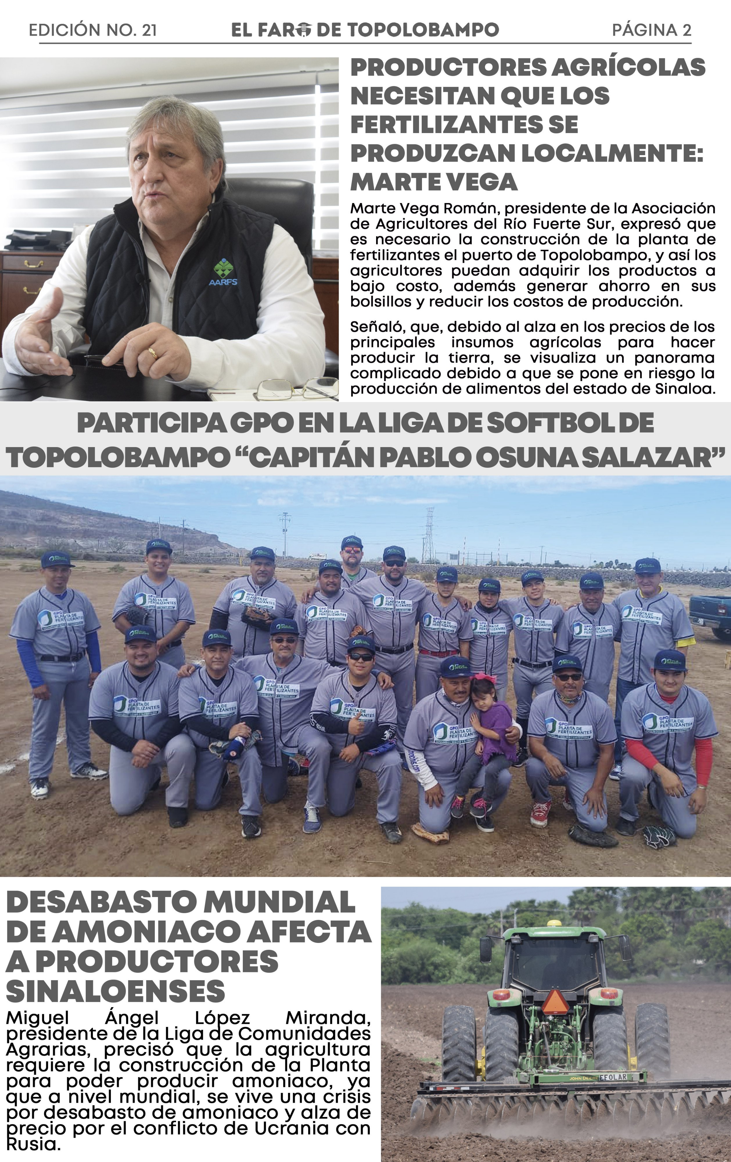 GPO - El Faro de Topolobampo - B - Español - Enero 2022