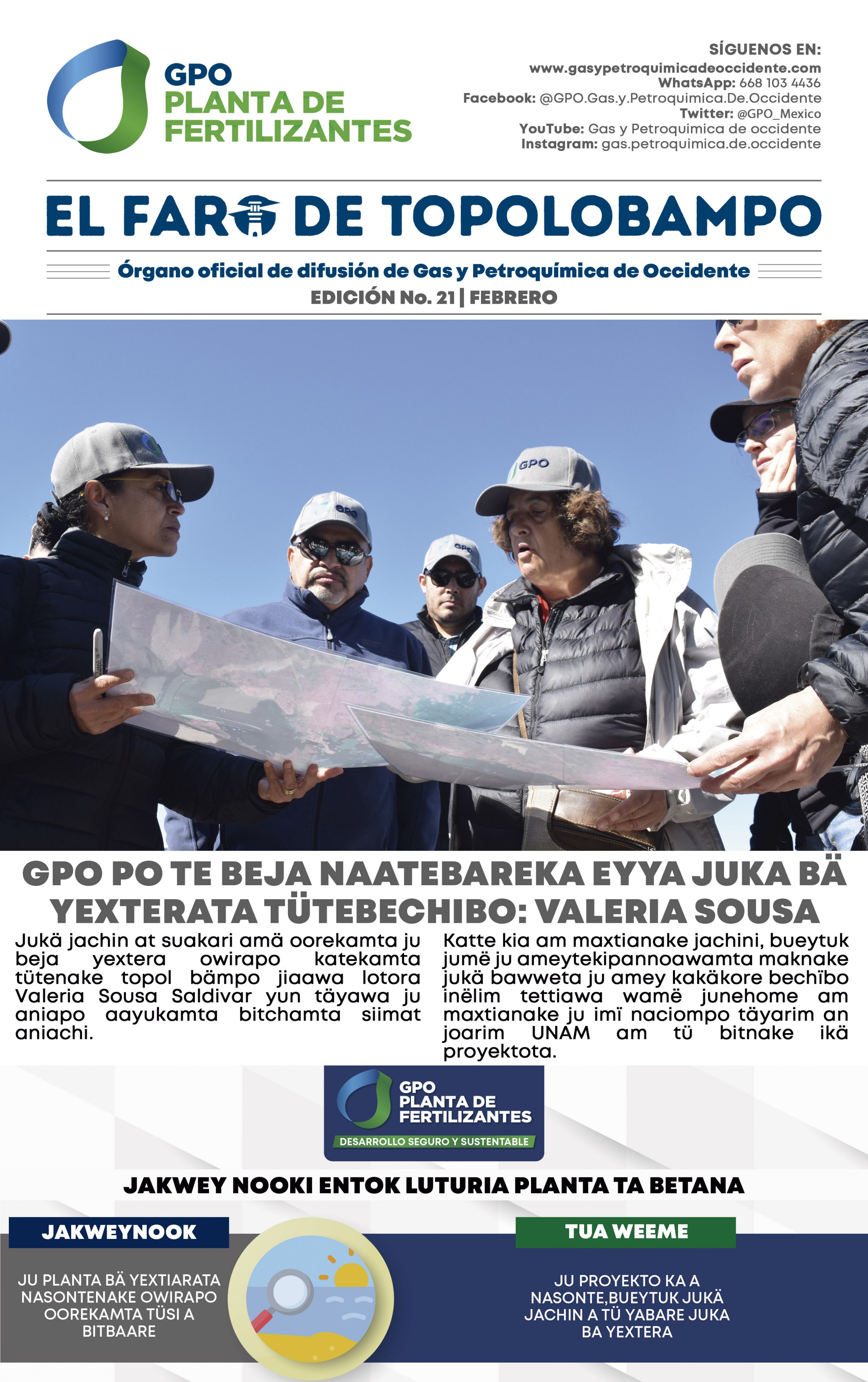 GPO - El Faro de Topolobampo - A - Yoreme - Enero 2022