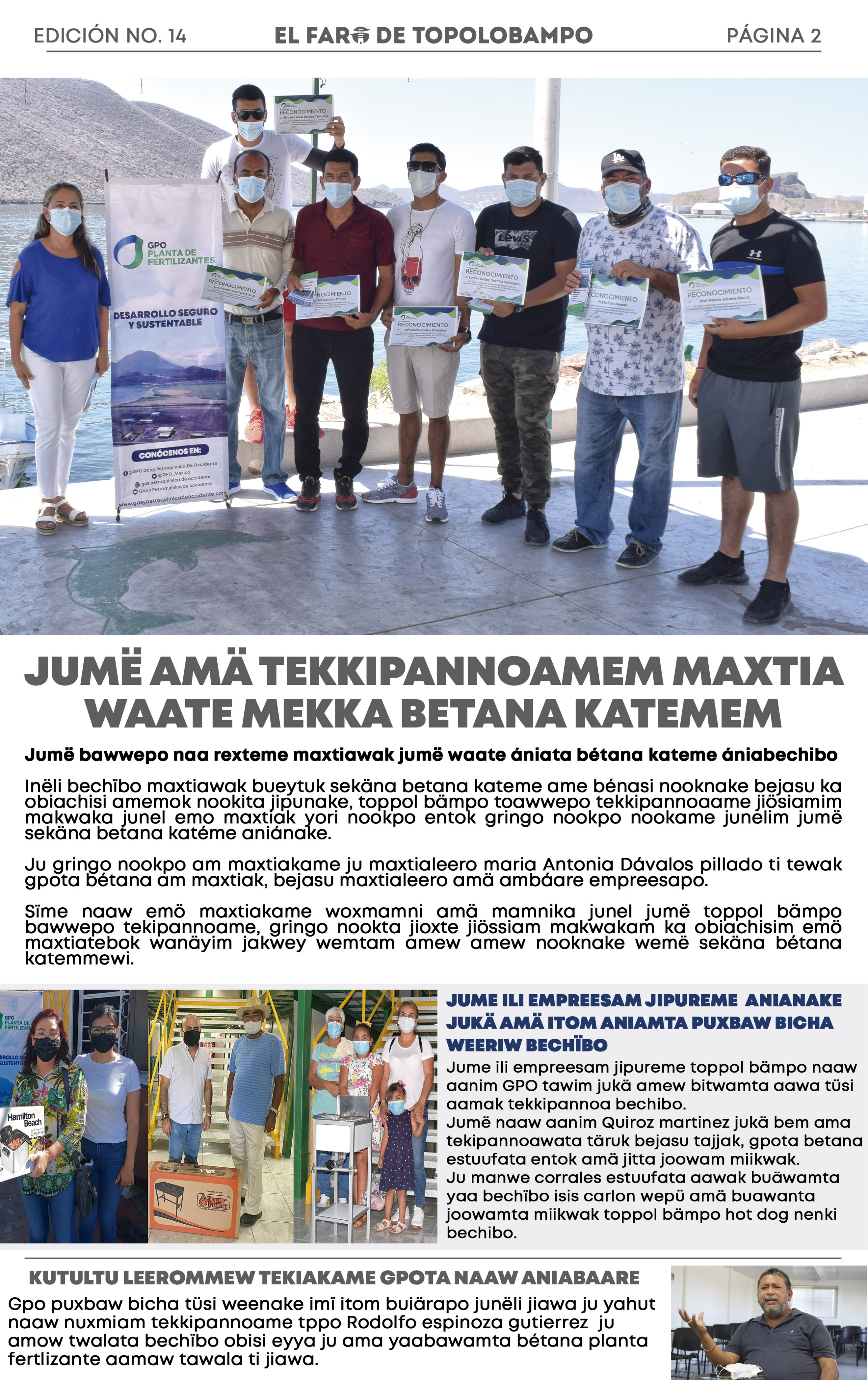 GPO - El Faro de Topolobampo - B - Yoreme - Julio 2021