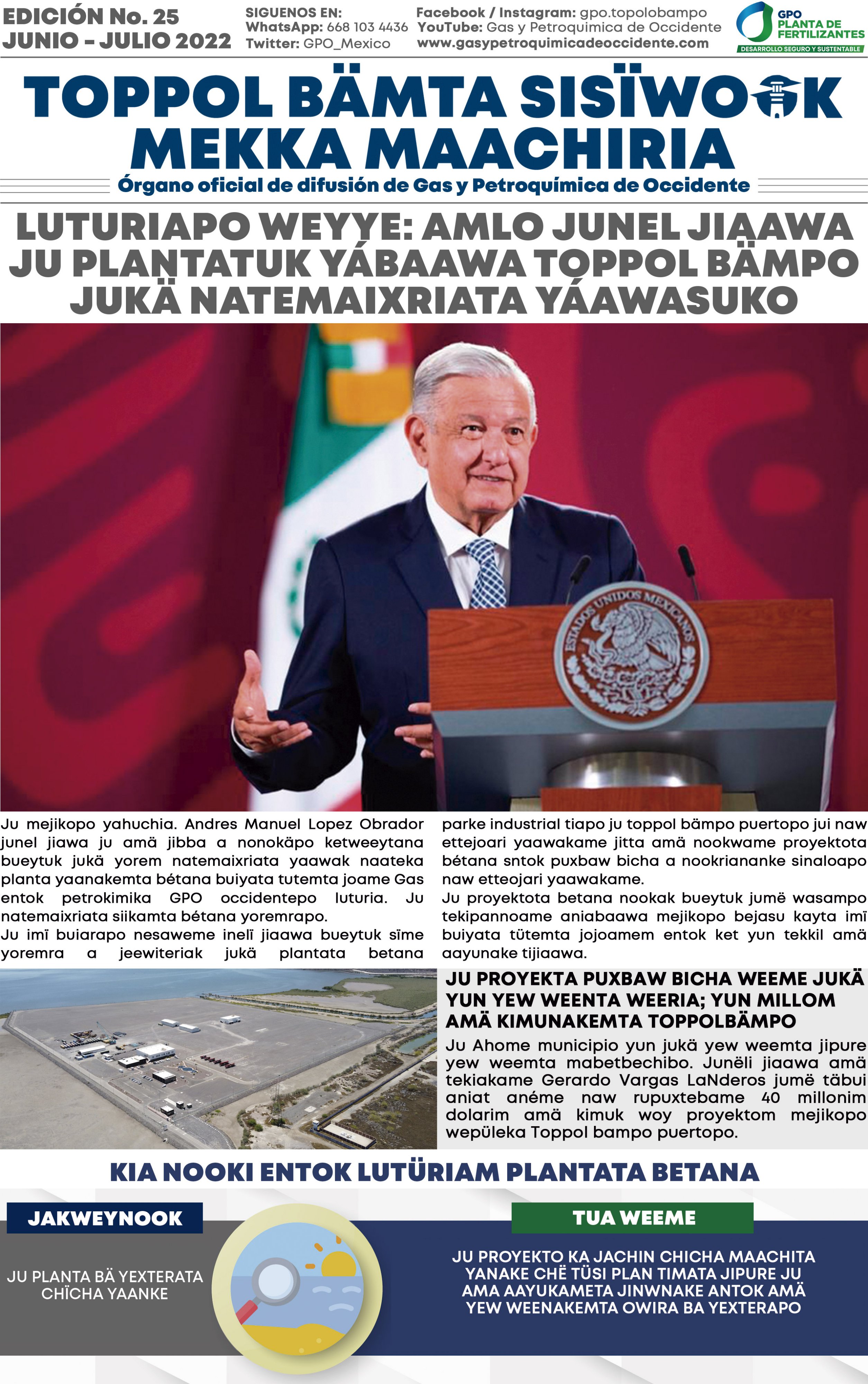 GPO - El Faro de Topolobampo - A - Yoreme - Enero 2022