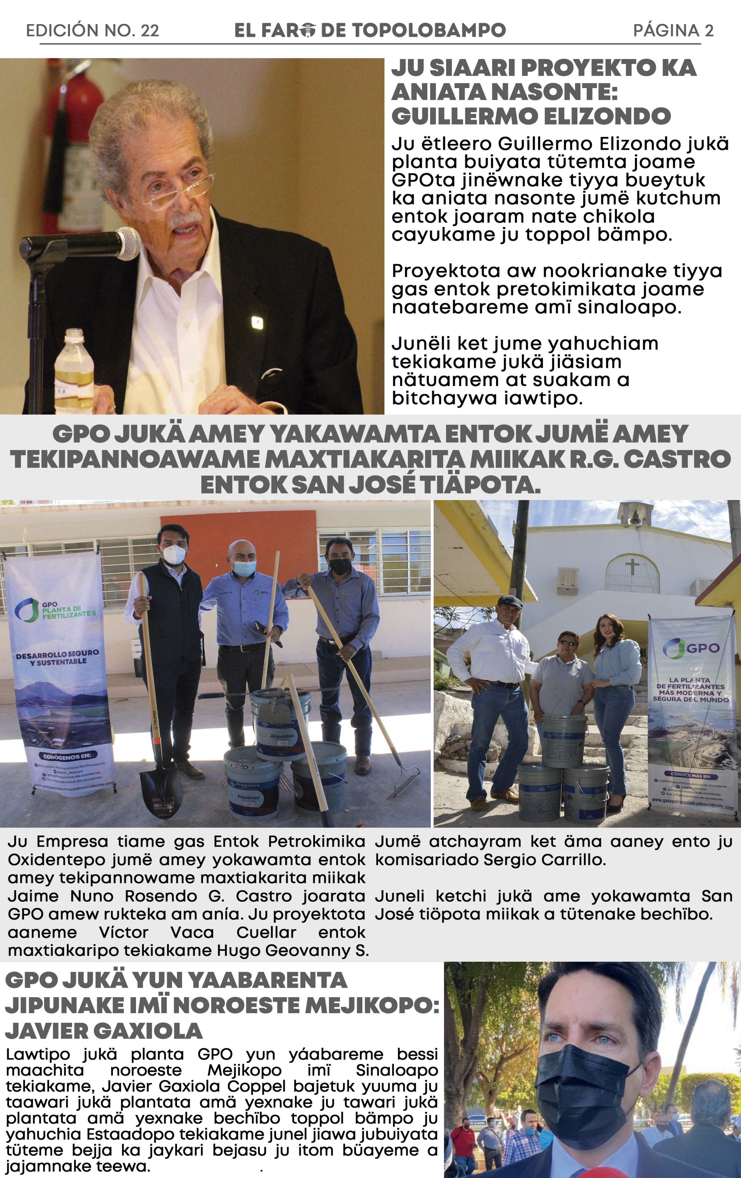 GPO - El Faro de Topolobampo - B - Yoreme - Enero 2022