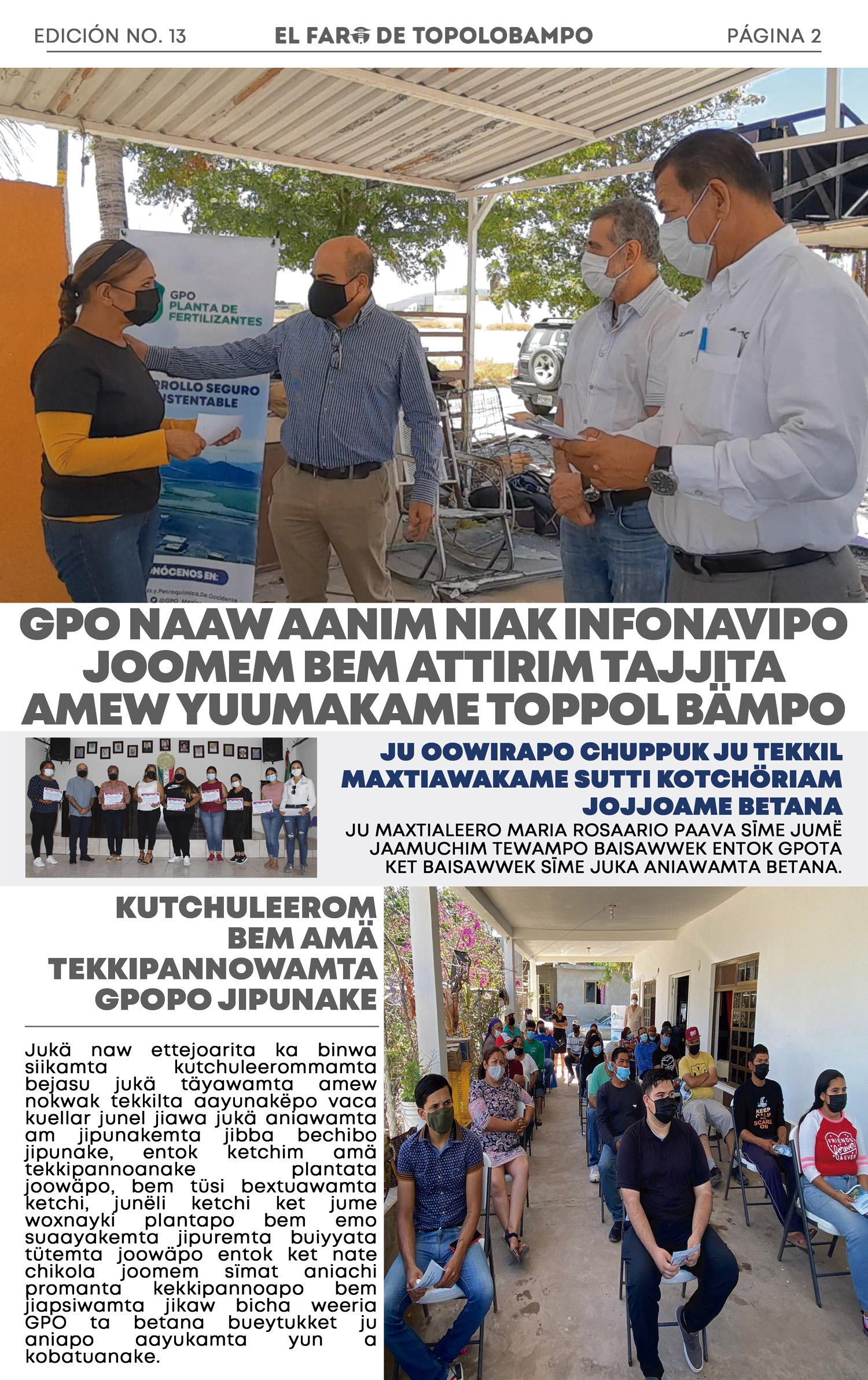 GPO - El Faro de Topolobampo - B - Yoreme - Mayo 2021
