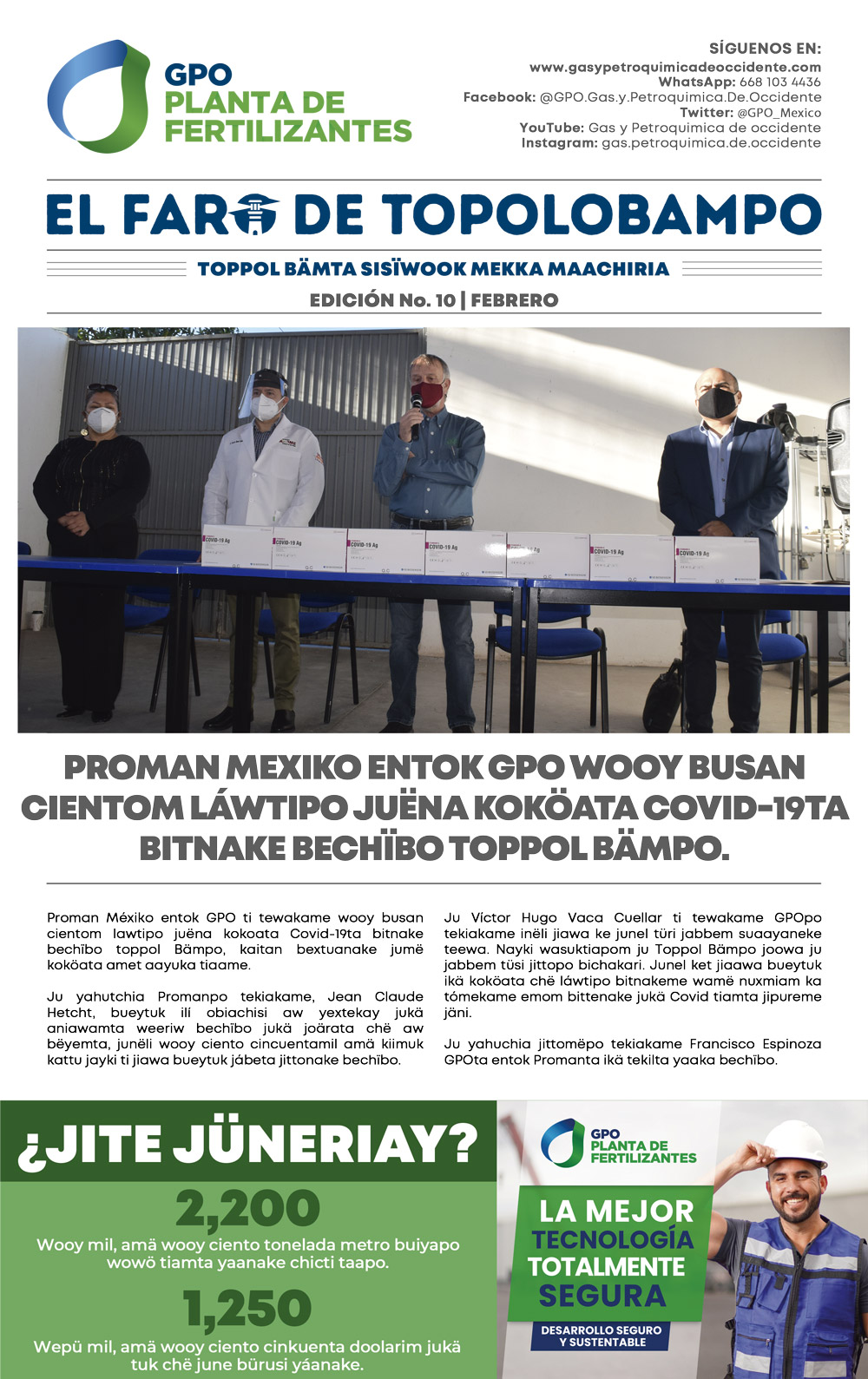 GPO - El Faro de Topolobampo - A - Yoreme - Febrero 2021