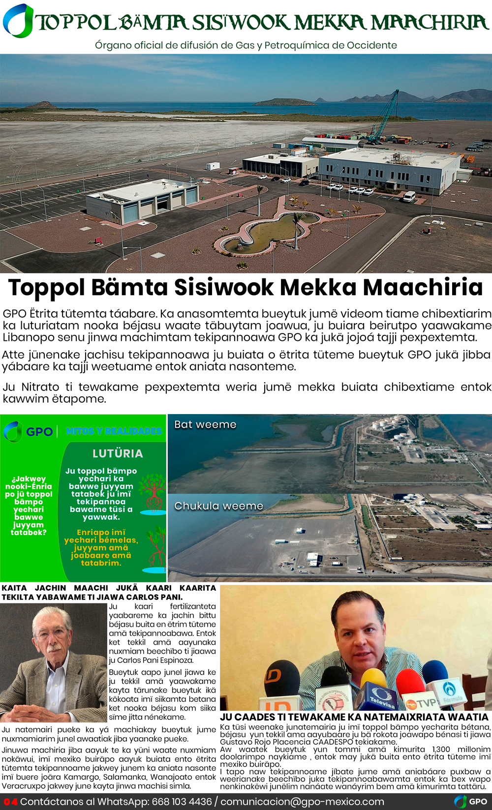 GPO - El Faro de Topolobampo - A - Yoreme - Agosto 2020