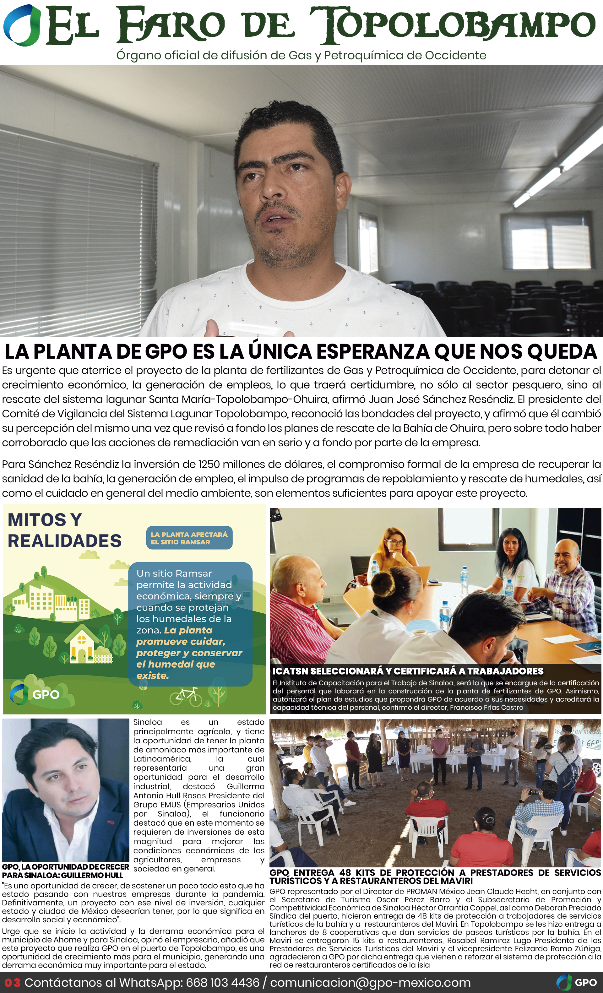 GPO - El Faro de Topolobampo - A - Español - Julio 2020