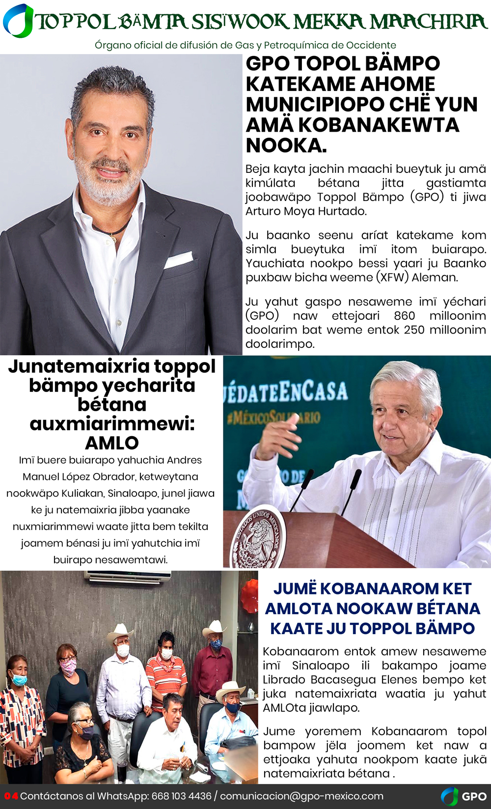 GPO - El Faro de Topolobampo - B - Yoreme - Agosto 2020