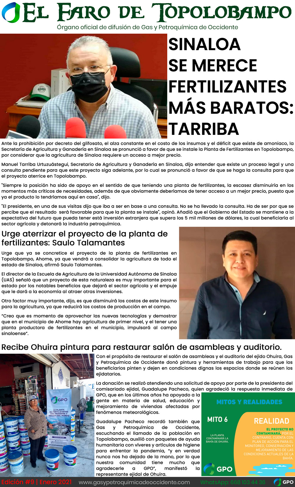 GPO - El Faro de Topolobampo - B - Español - Enero 2021
